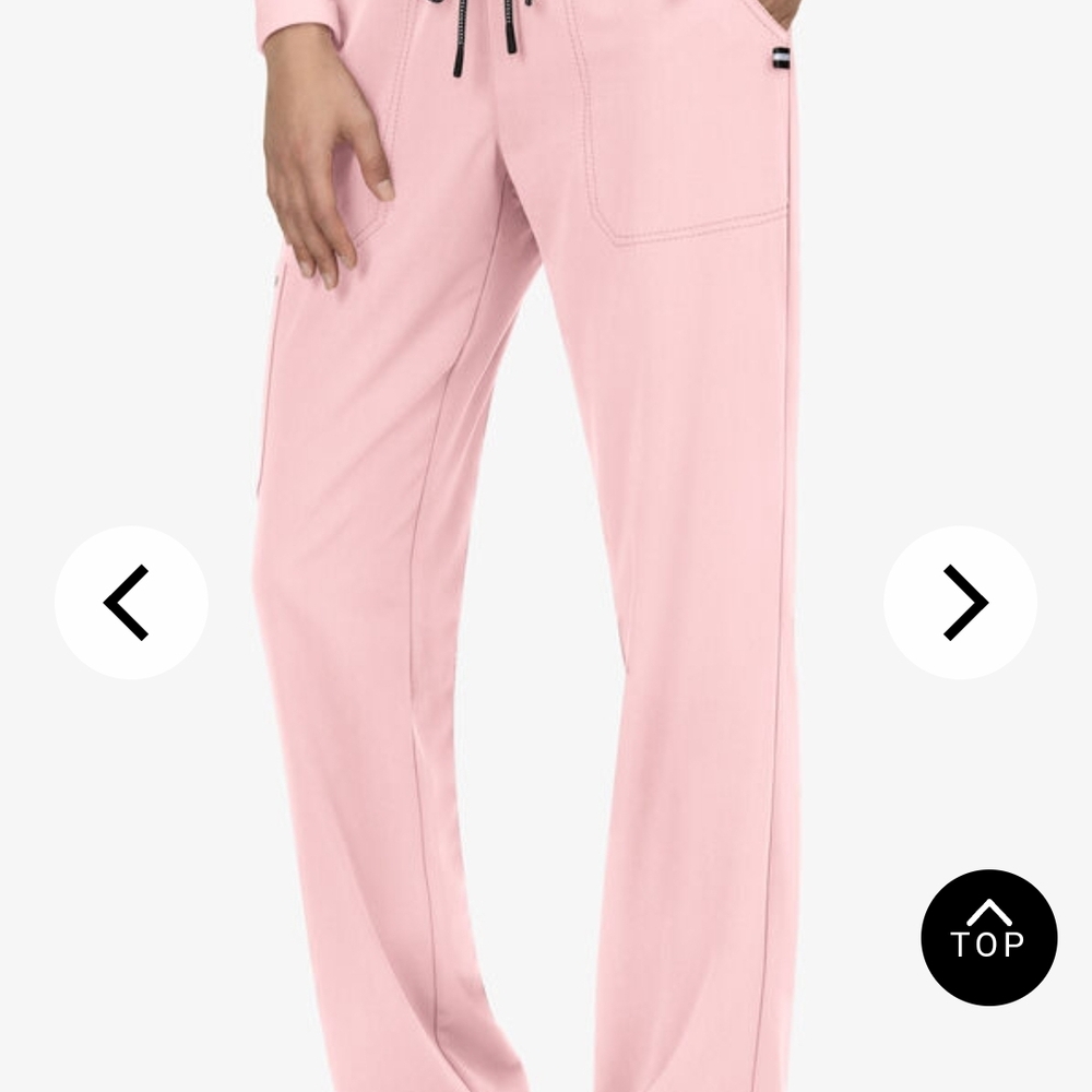Koi Pink Straight Leg Pants